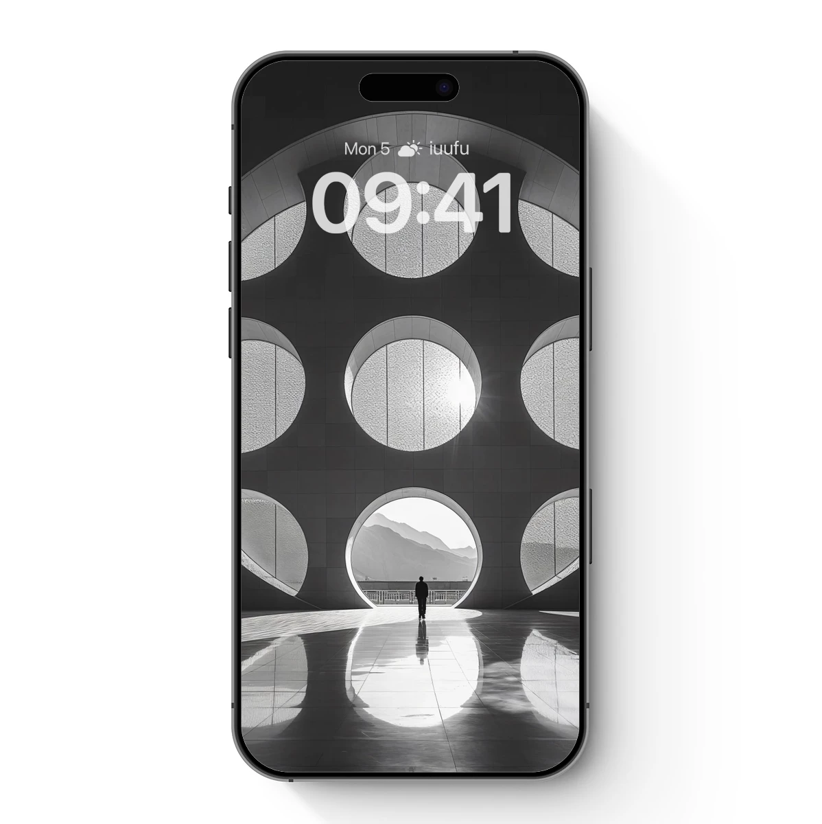 Circular Sanctuary: Light and Shadow Harmony