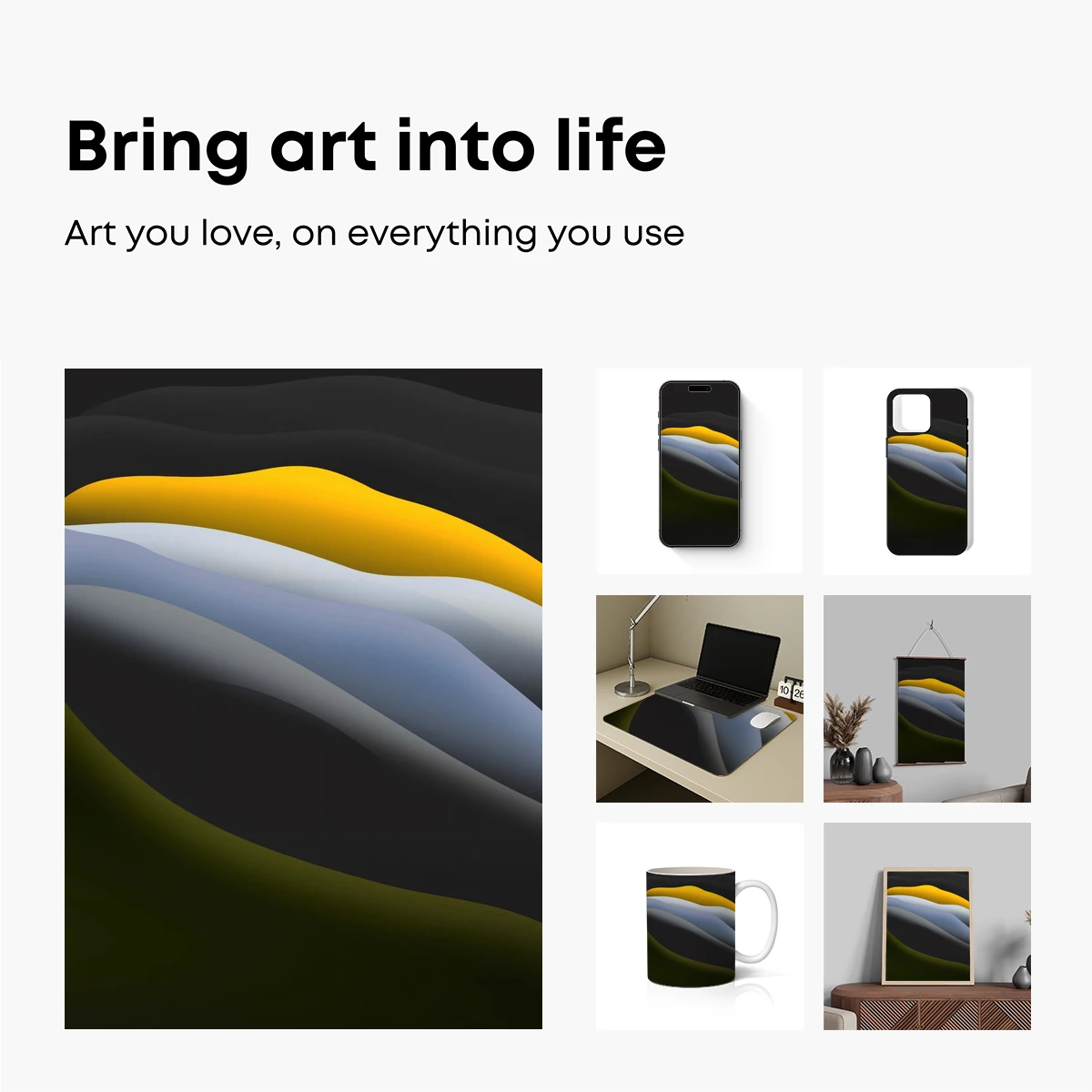 Fluid Chromatics: Wavy Abstract Layers - Image 2