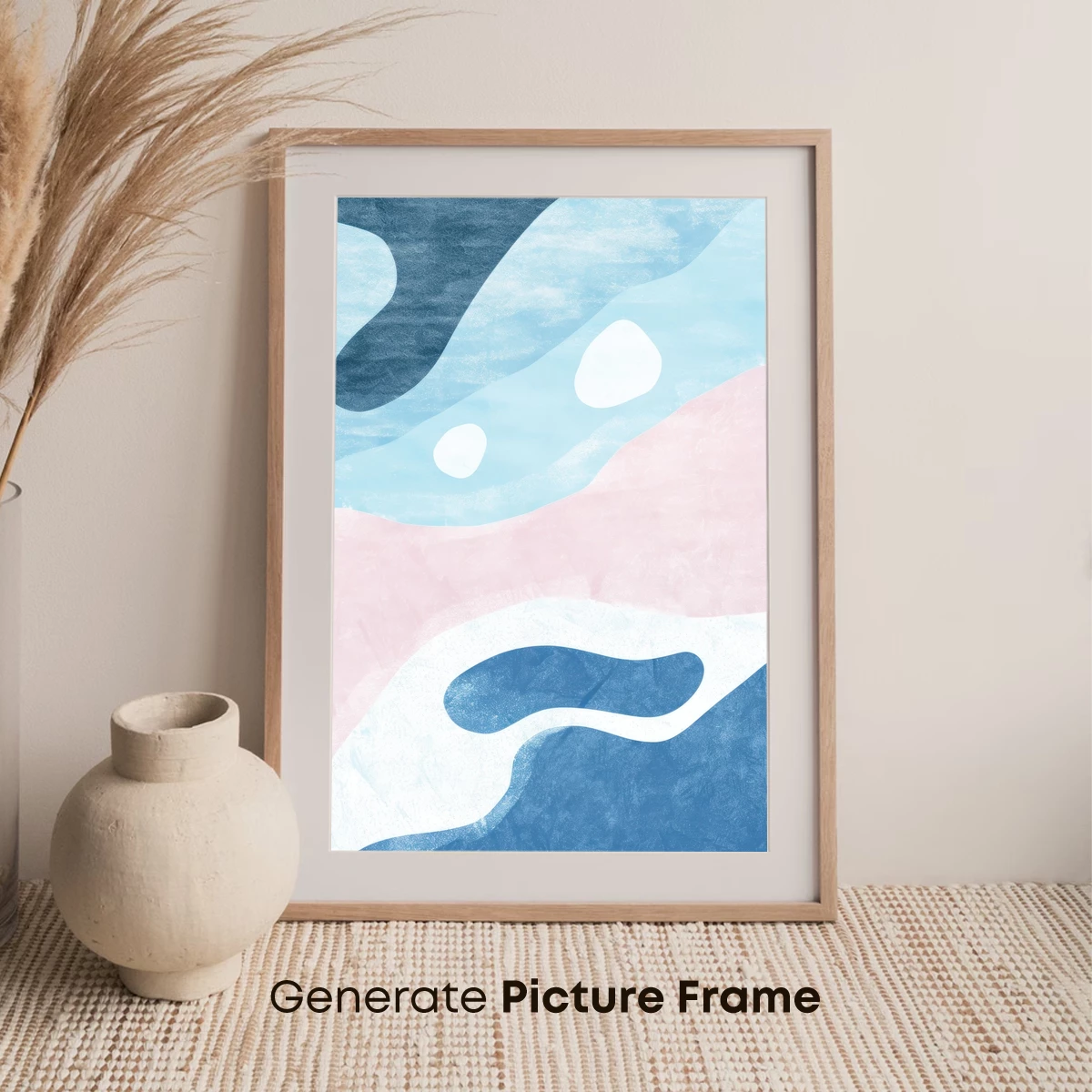 Abstract Flow: Pastel Waves in Motion - Image 7