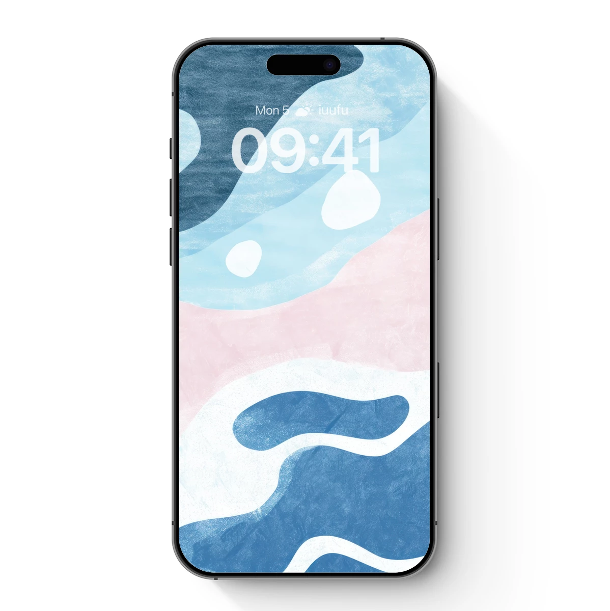 Abstract Flow: Pastel Waves in Motion