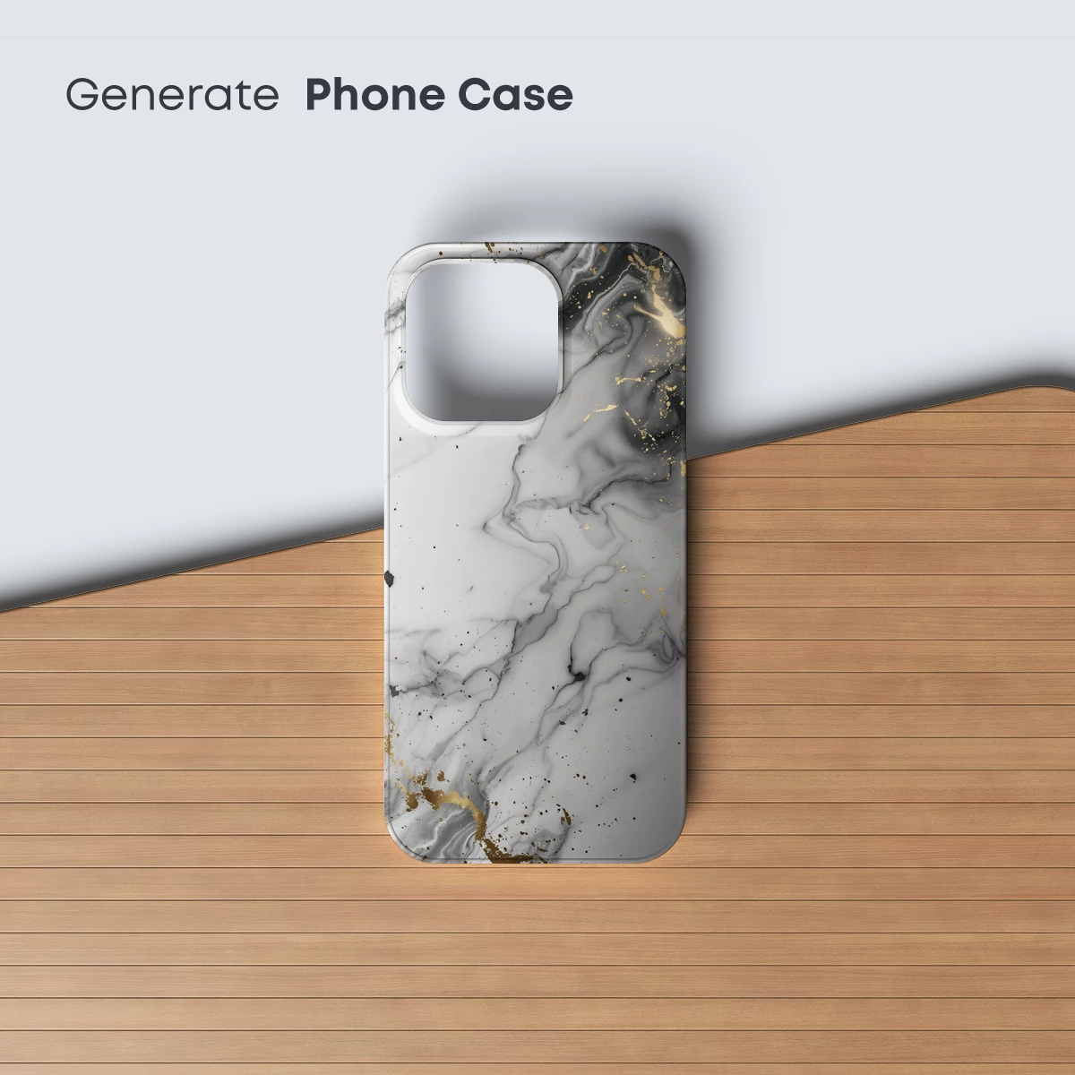 Elegant Marble Veins with Golden Flecks - Image 3