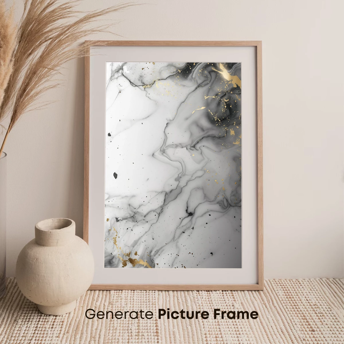 Elegant Marble Veins with Golden Flecks - Image 7