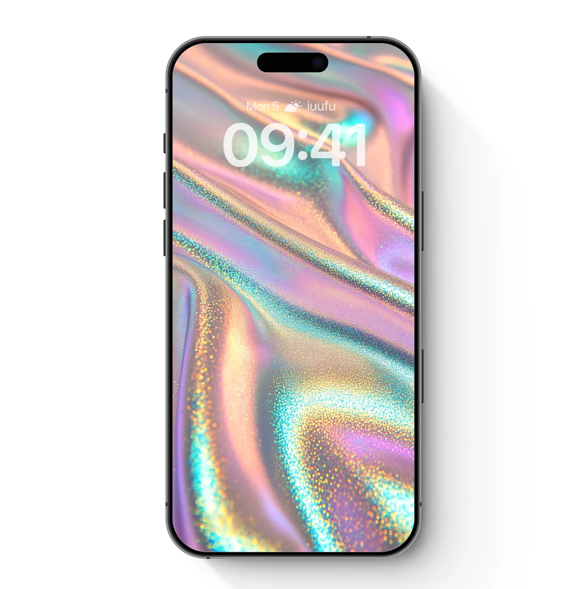 Iridescent Fabric Waves: A Symphony of Shimmer