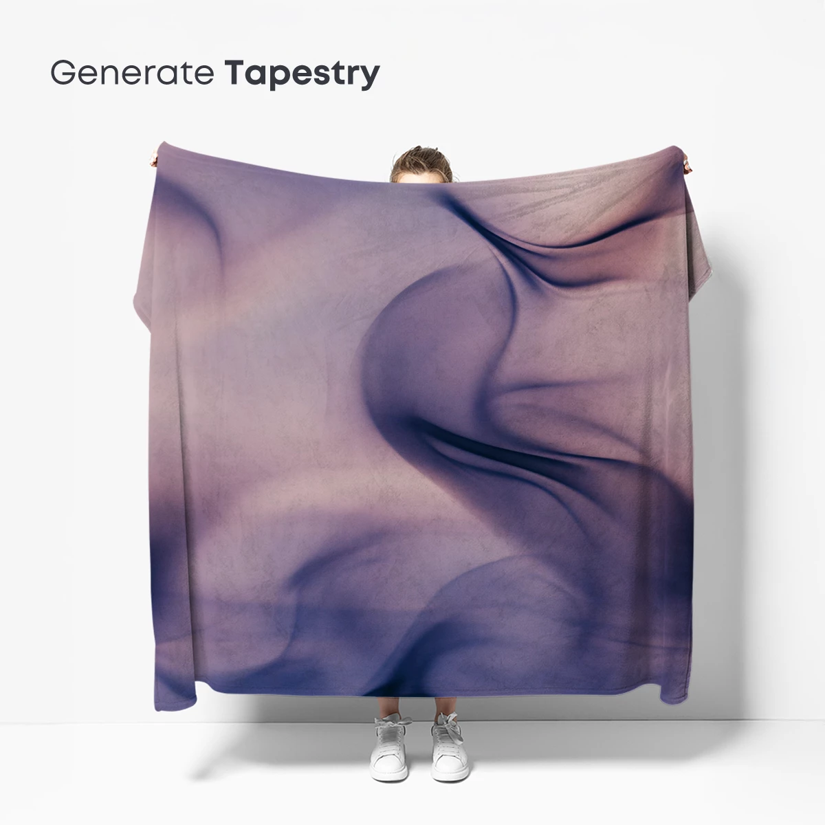 Ethereal Smoke Waves: A Dance of Violet Hues - Image 5