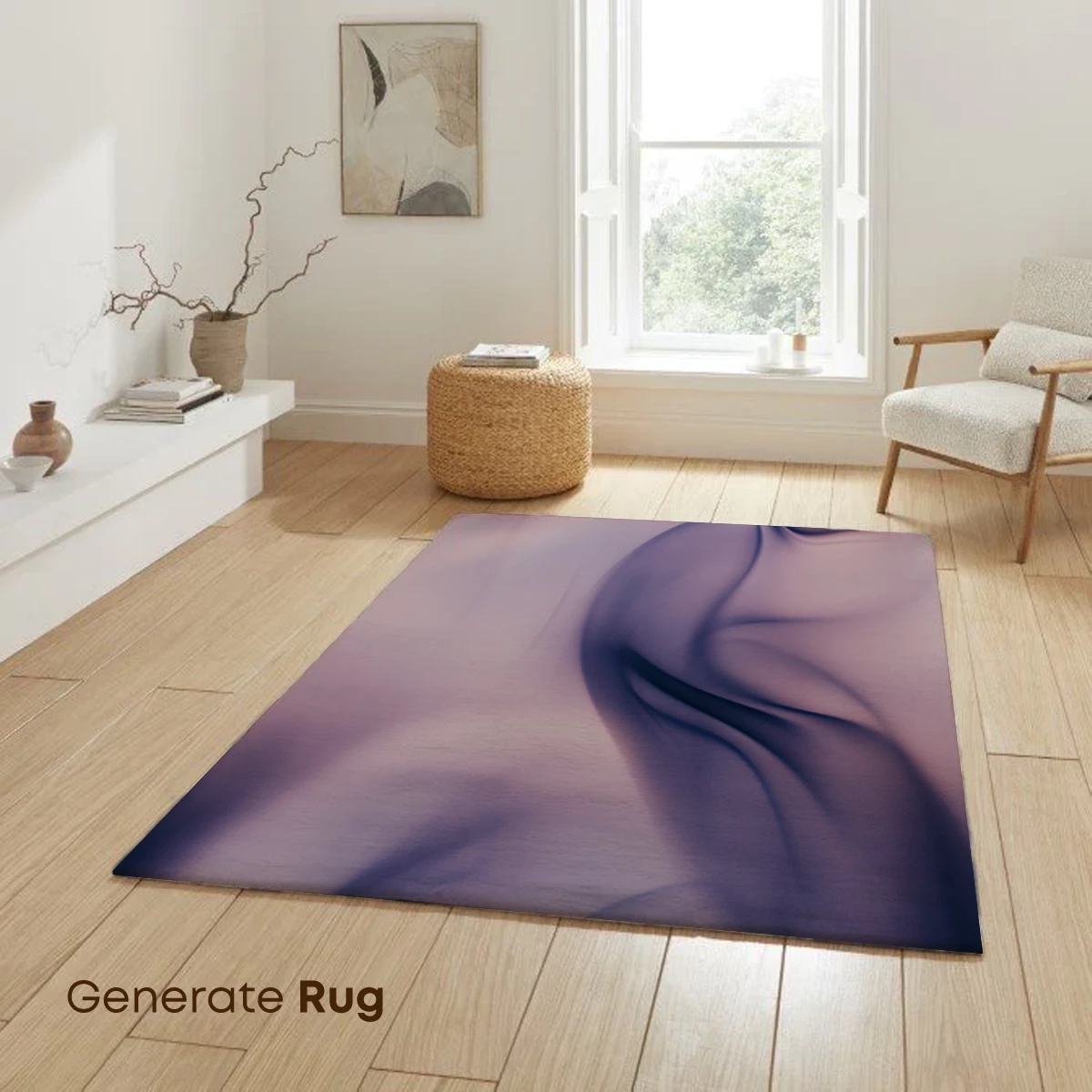 Ethereal Smoke Waves: A Dance of Violet Hues - Image 6