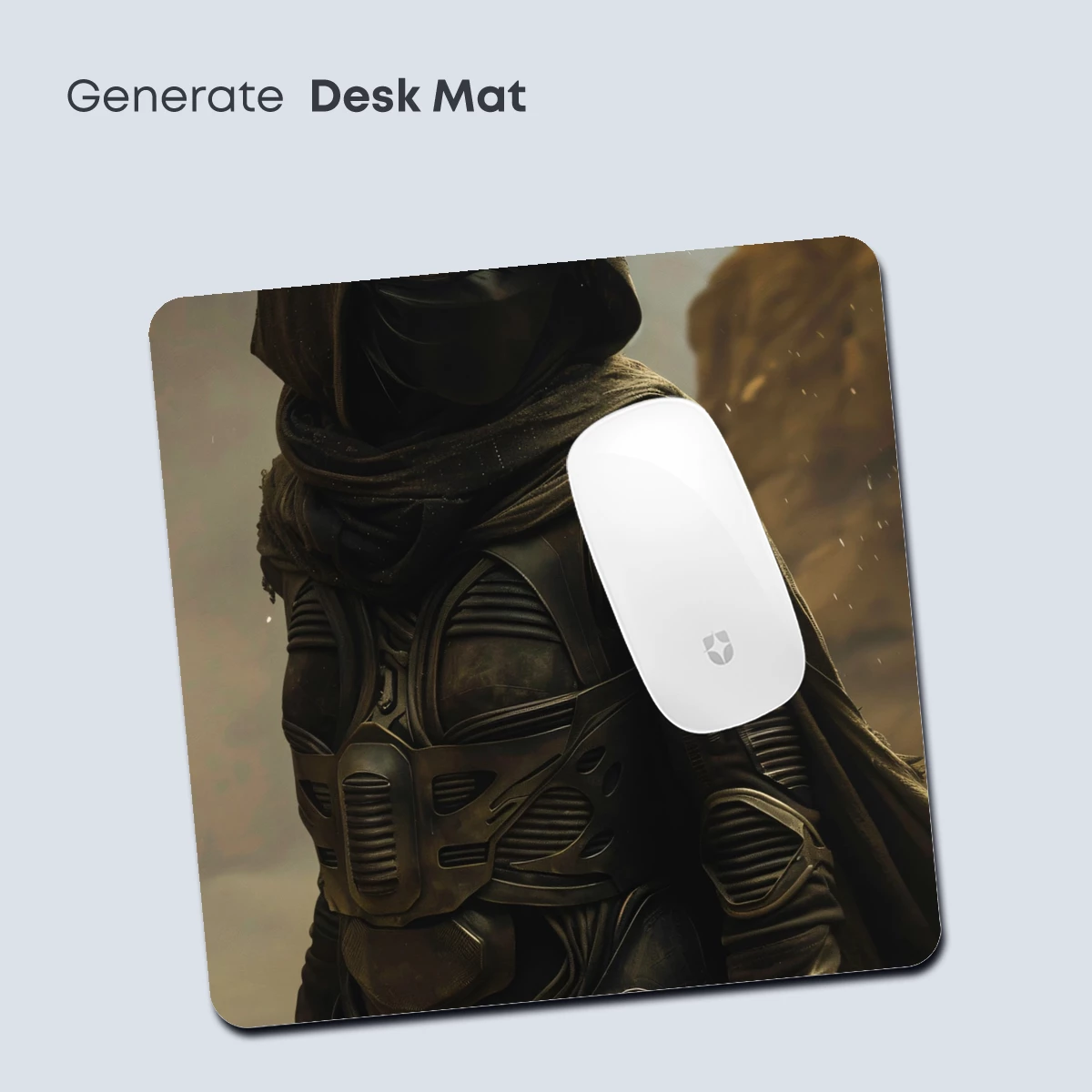 Desert Nomad in Futuristic Armor - Image 4