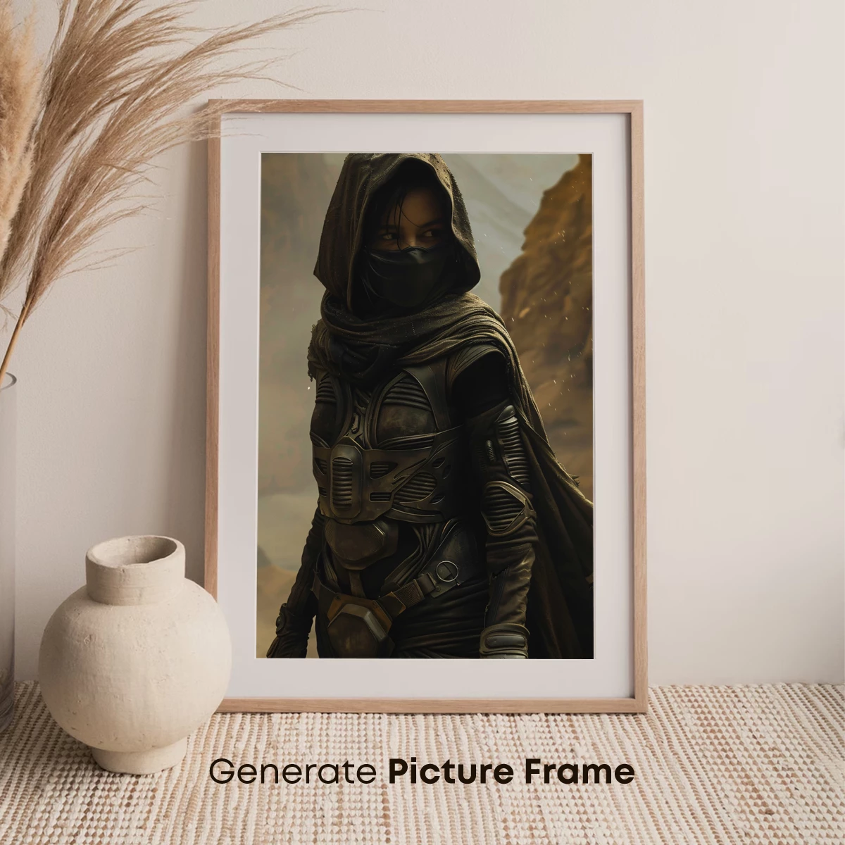 Desert Nomad in Futuristic Armor - Image 7