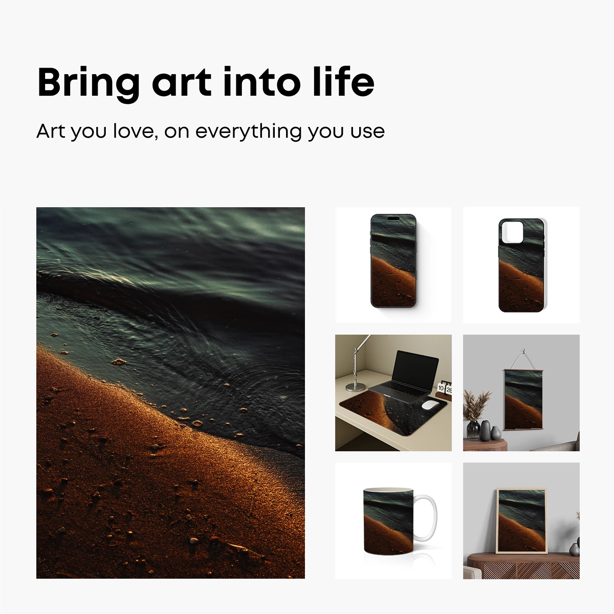 Golden Shoreline Serenity - Image 2