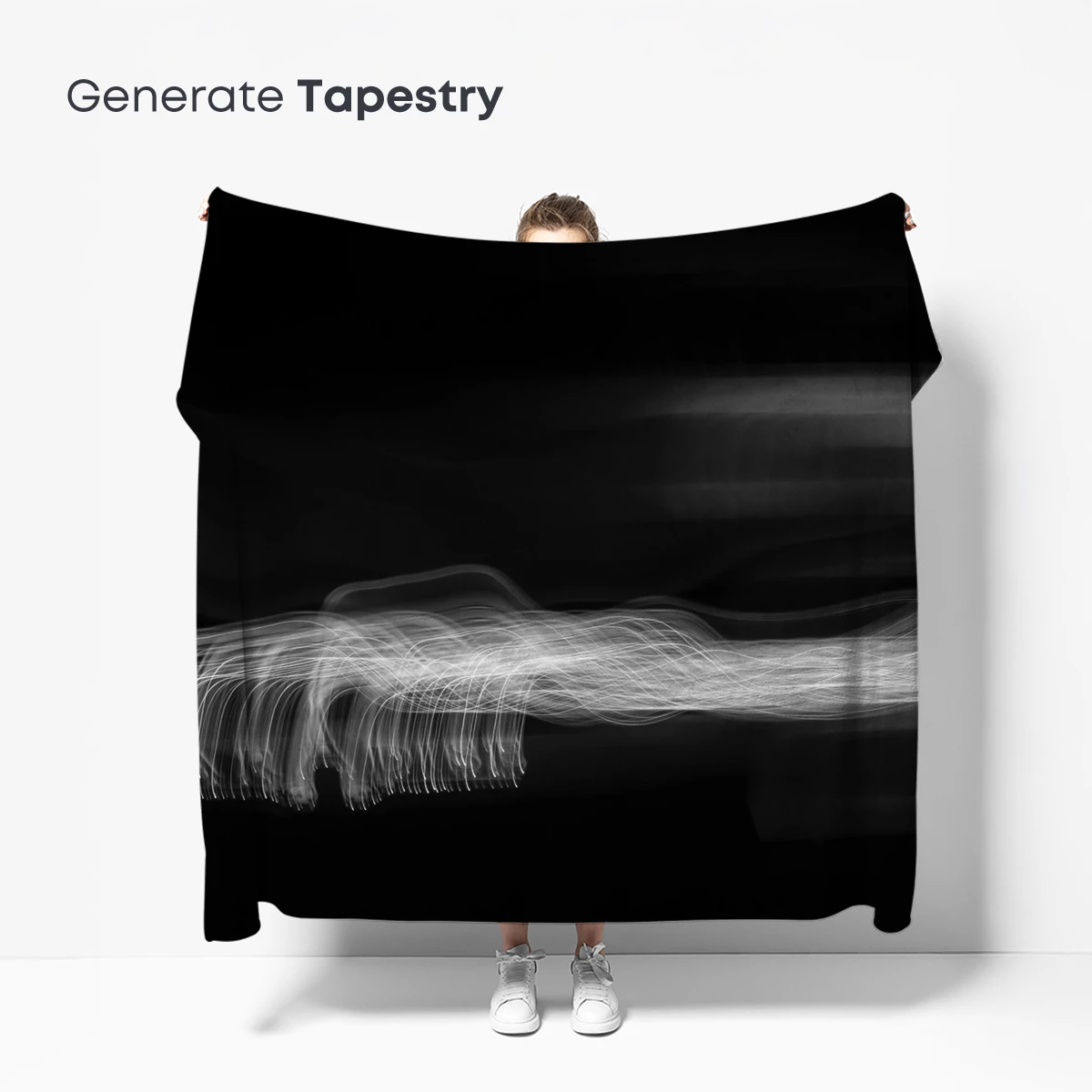 Ethereal Light Trails: A Dance of Shadows - Image 5