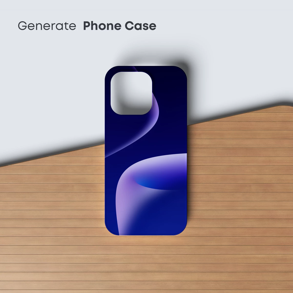 Ethereal Curves in Midnight Blue - Image 3