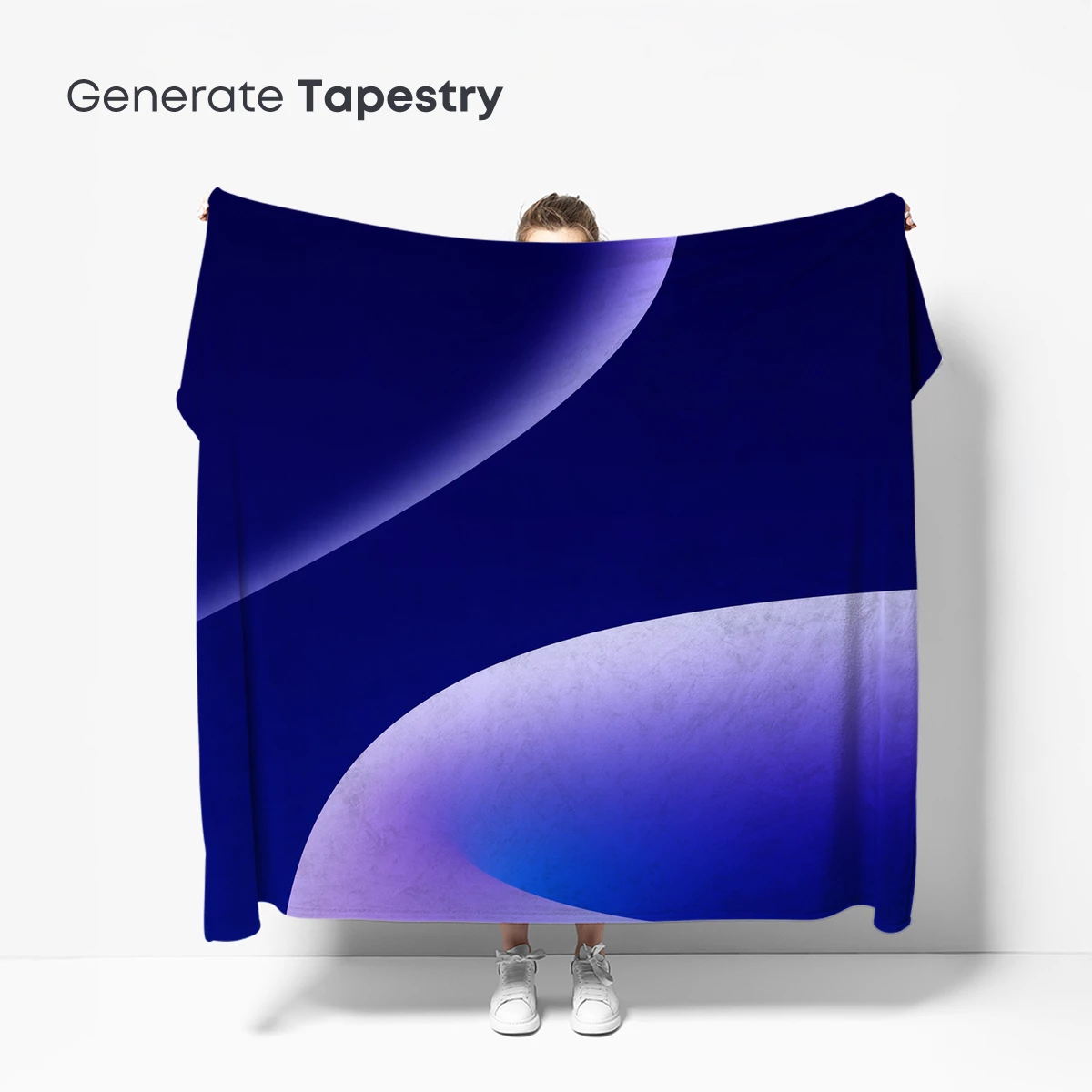 Ethereal Curves in Midnight Blue - Image 5