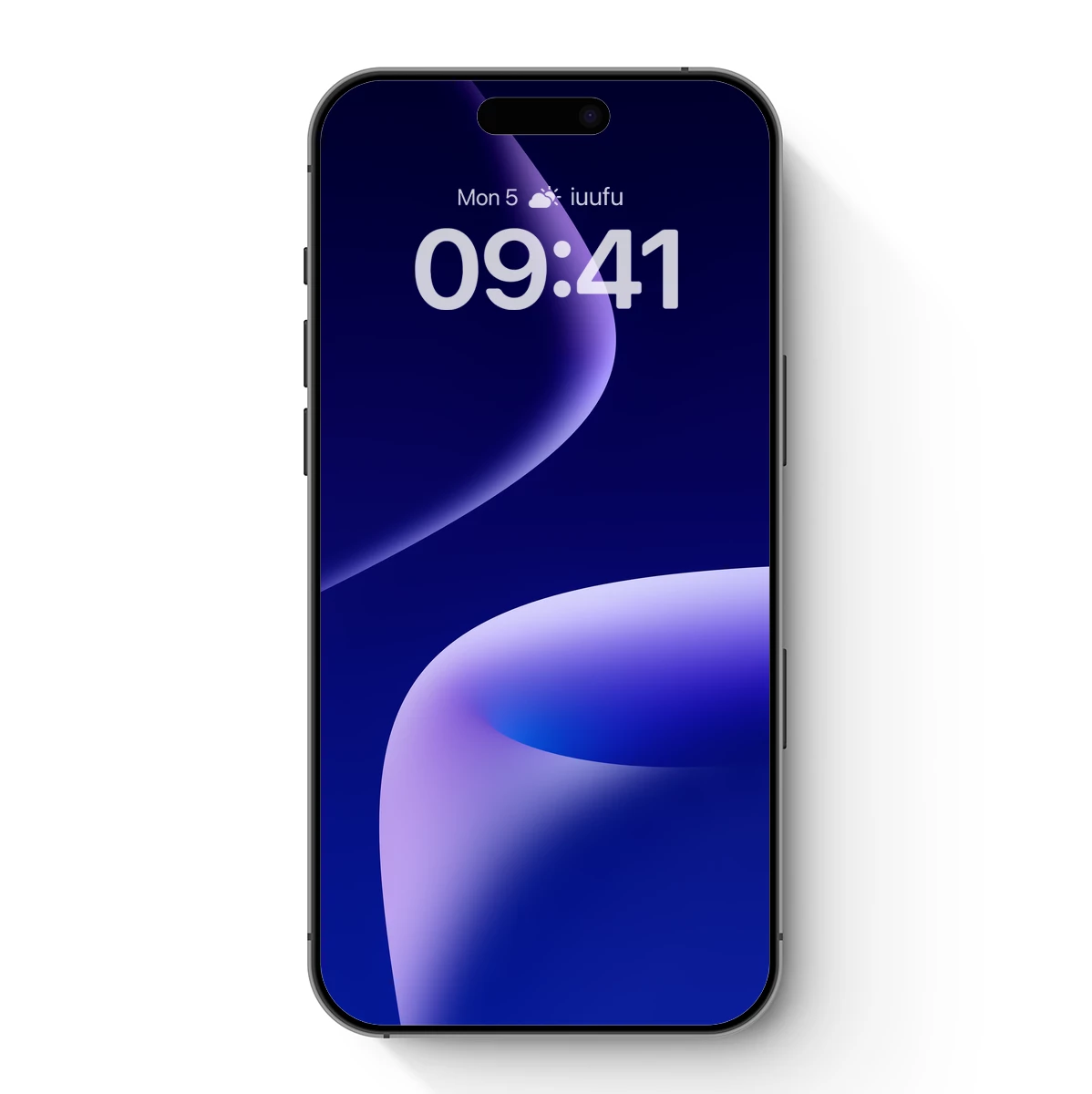 Ethereal Curves in Midnight Blue