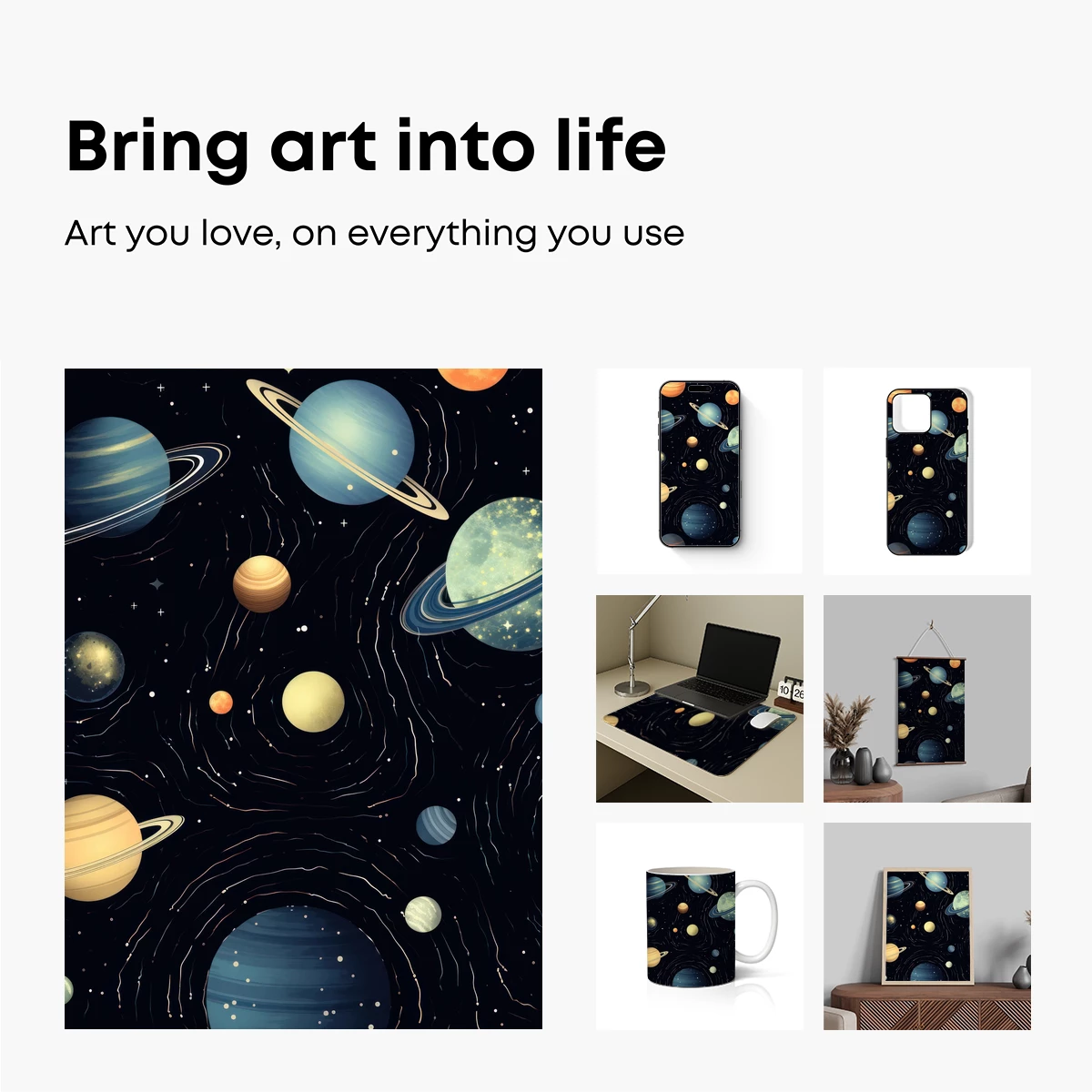 Cosmic Symphony: A Celestial Dance of Planets - Image 2