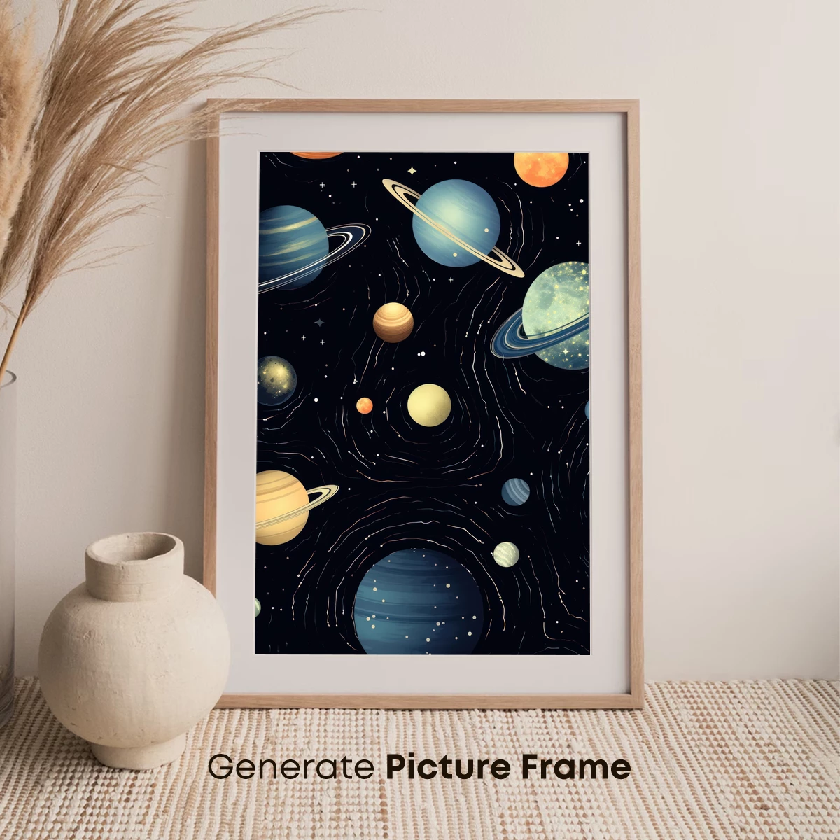 Cosmic Symphony: A Celestial Dance of Planets - Image 7