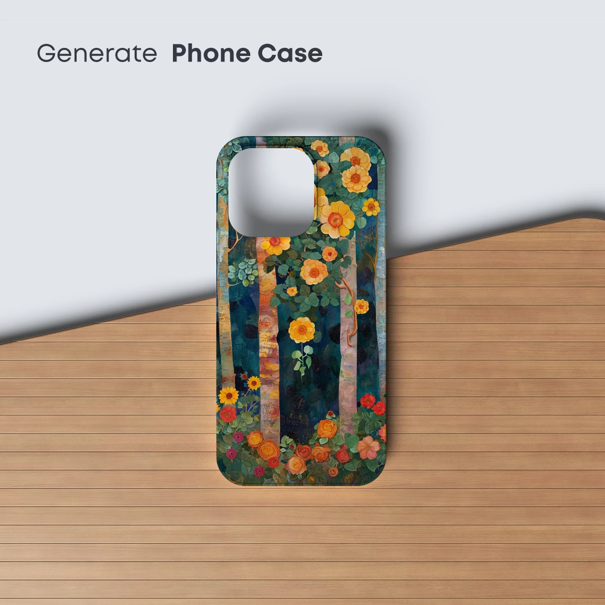 Enchanted Floral Forest: A Tapestry of Blooming Trees - Image 3