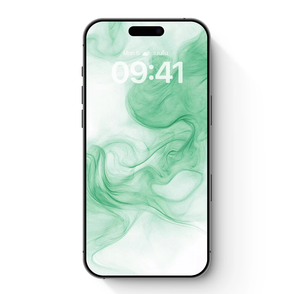 Ethereal Green Smoke Waves