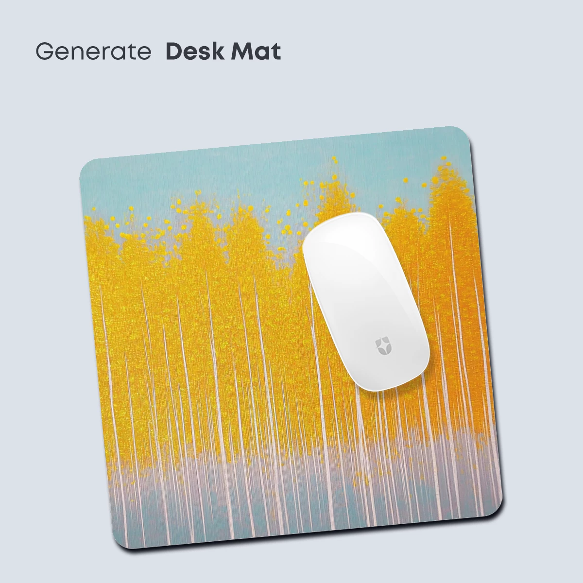 Golden Forest Whisper: Abstract Autumnal Artistry - Image 4