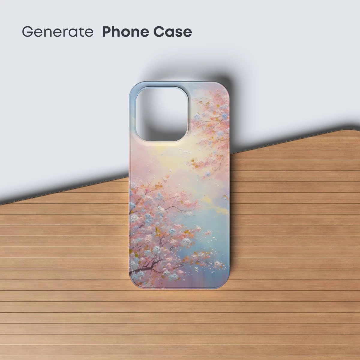 Cherry Blossom Symphony in Pastel Hues - Image 3