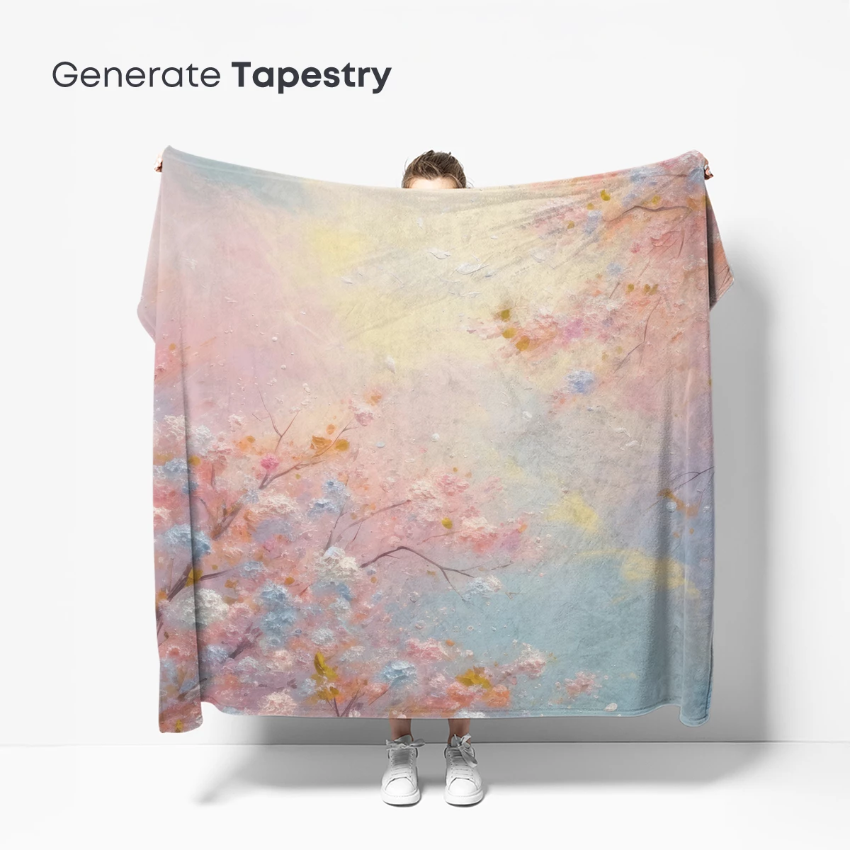 Cherry Blossom Symphony in Pastel Hues - Image 5