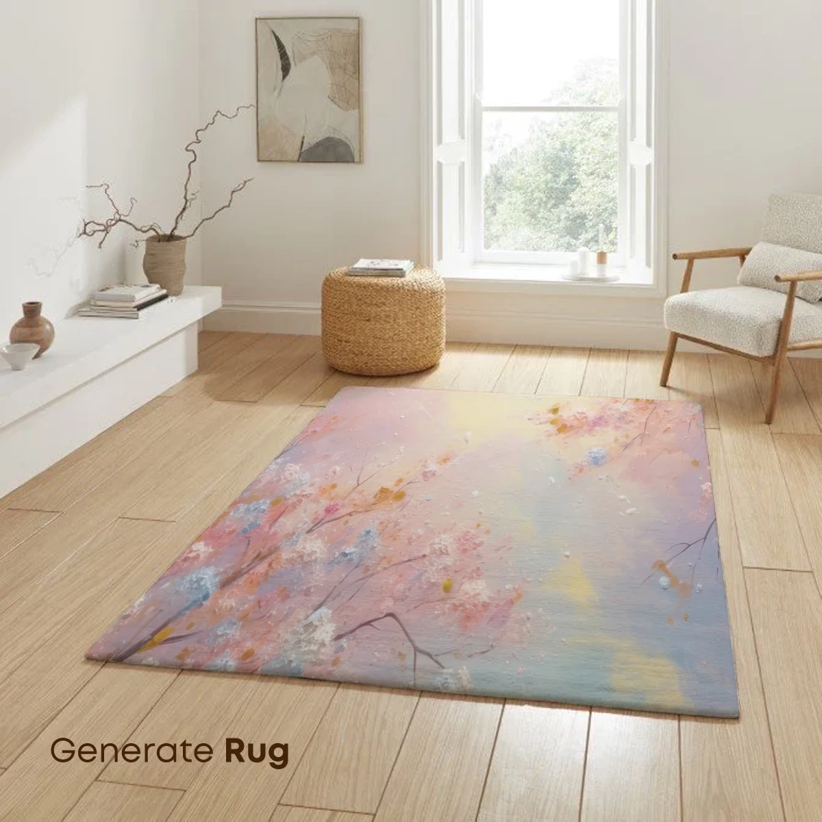 Cherry Blossom Symphony in Pastel Hues - Image 6