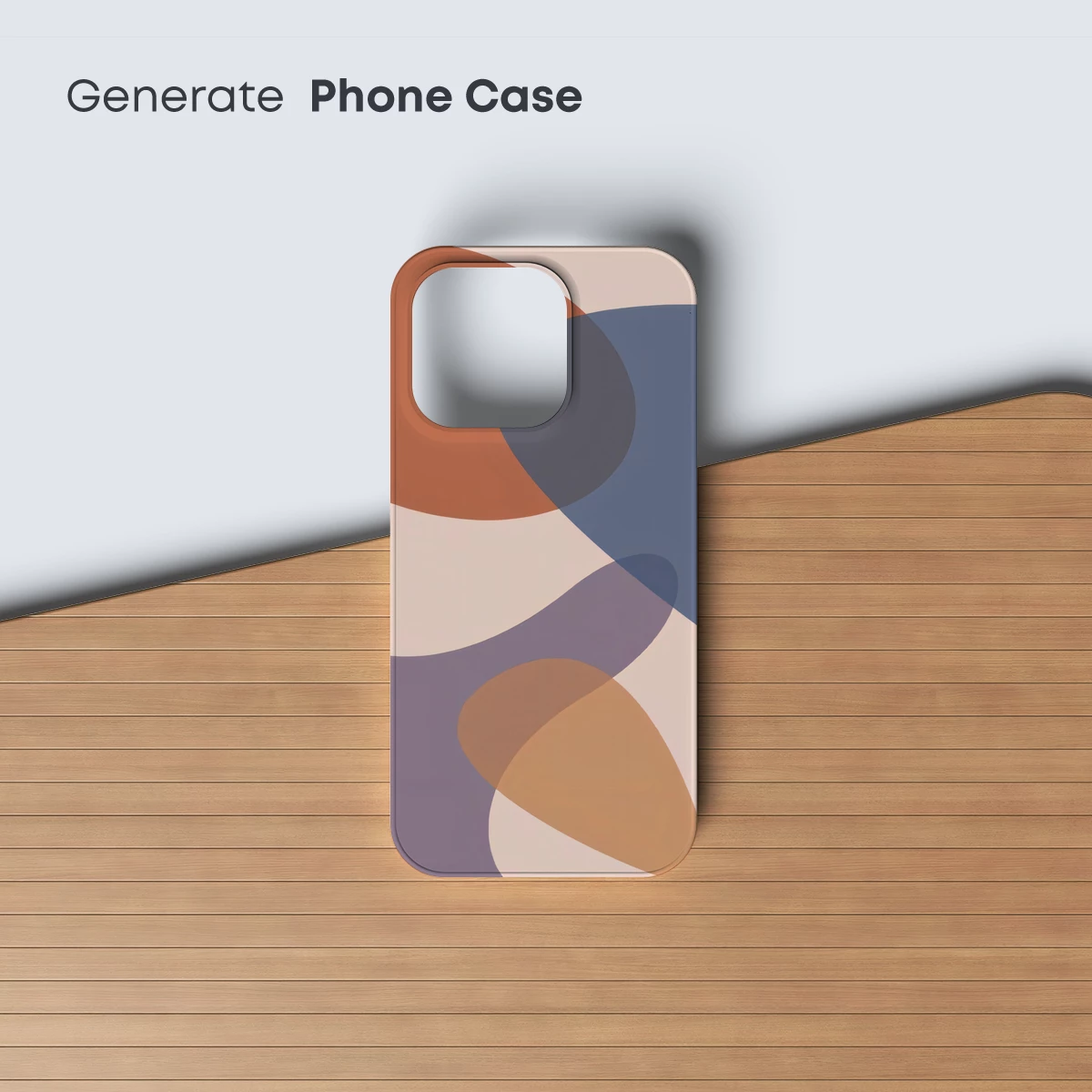 Abstract Fusion: Warm Tones and Cool Shadows - Image 3