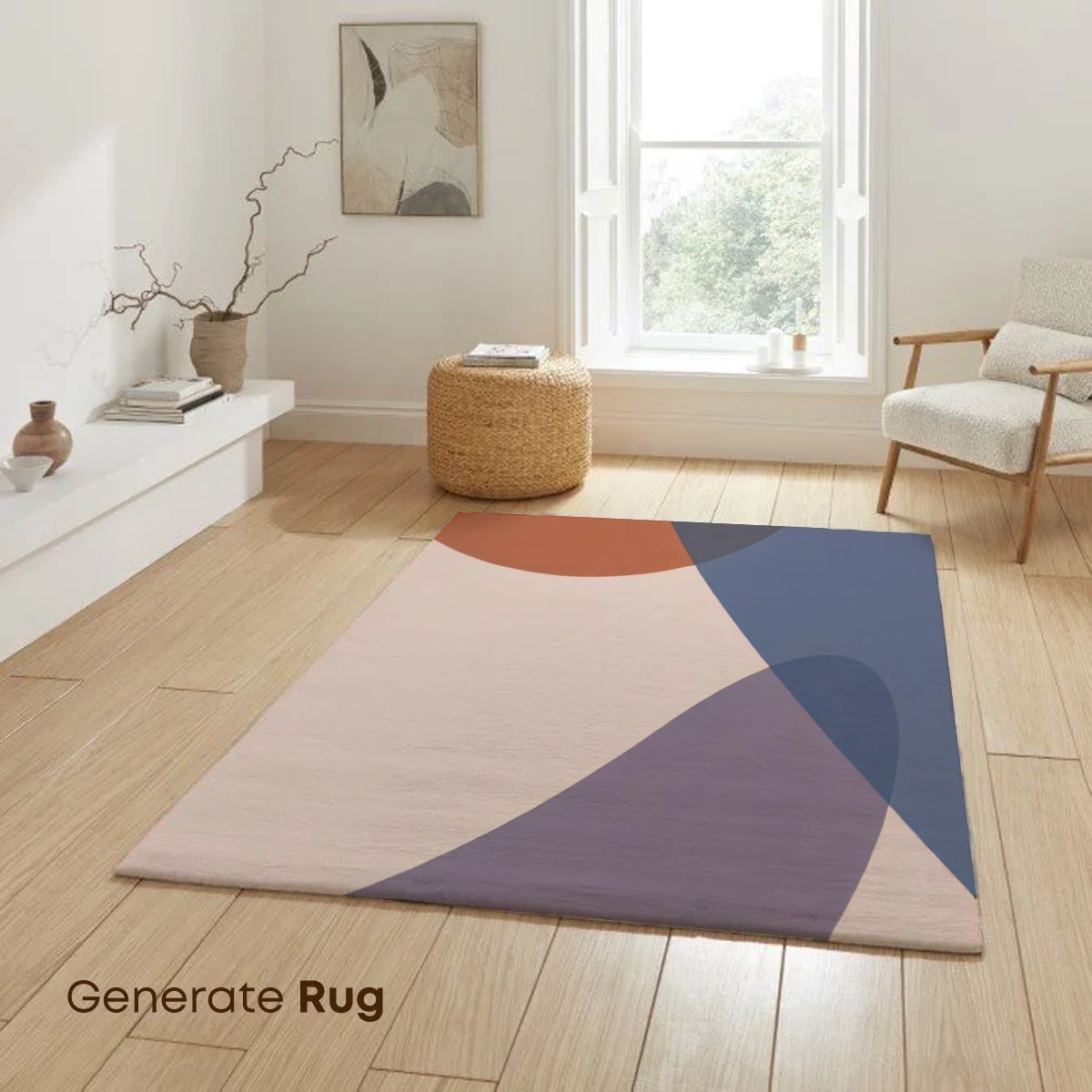 Abstract Fusion: Warm Tones and Cool Shadows - Image 6