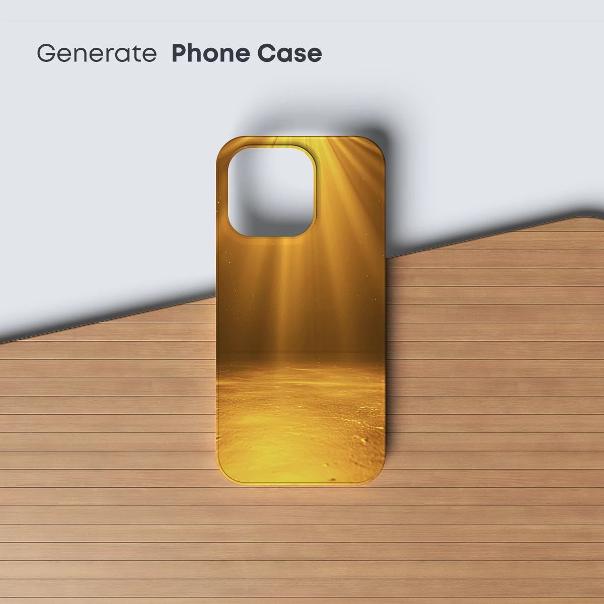 Golden Radiance: Ethereal Light Beams - Image 3