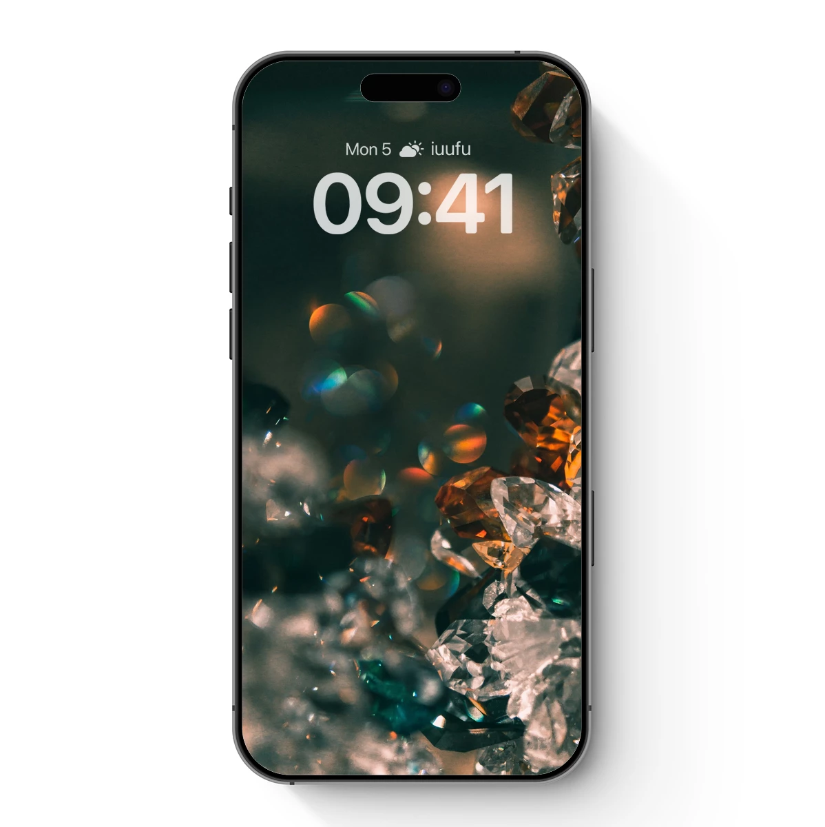 Crystal Symphony: Refracted Light and Luminous Gems