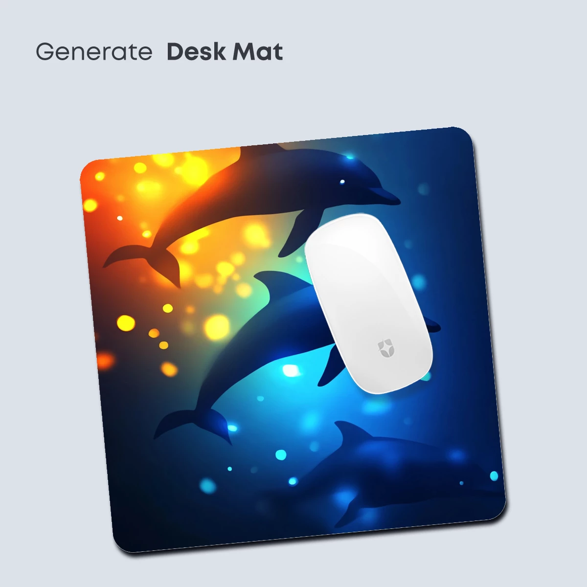 Dolphins in Twilight Glow: A Symphony of Light and Sea - Image 4