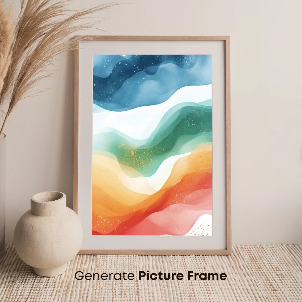 Fluid Chromatic Waves: A Symphony of Flowing Colors - Image 7