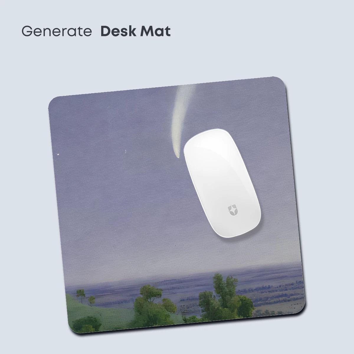 Ethereal Comet Over Verdant Hills - Image 4