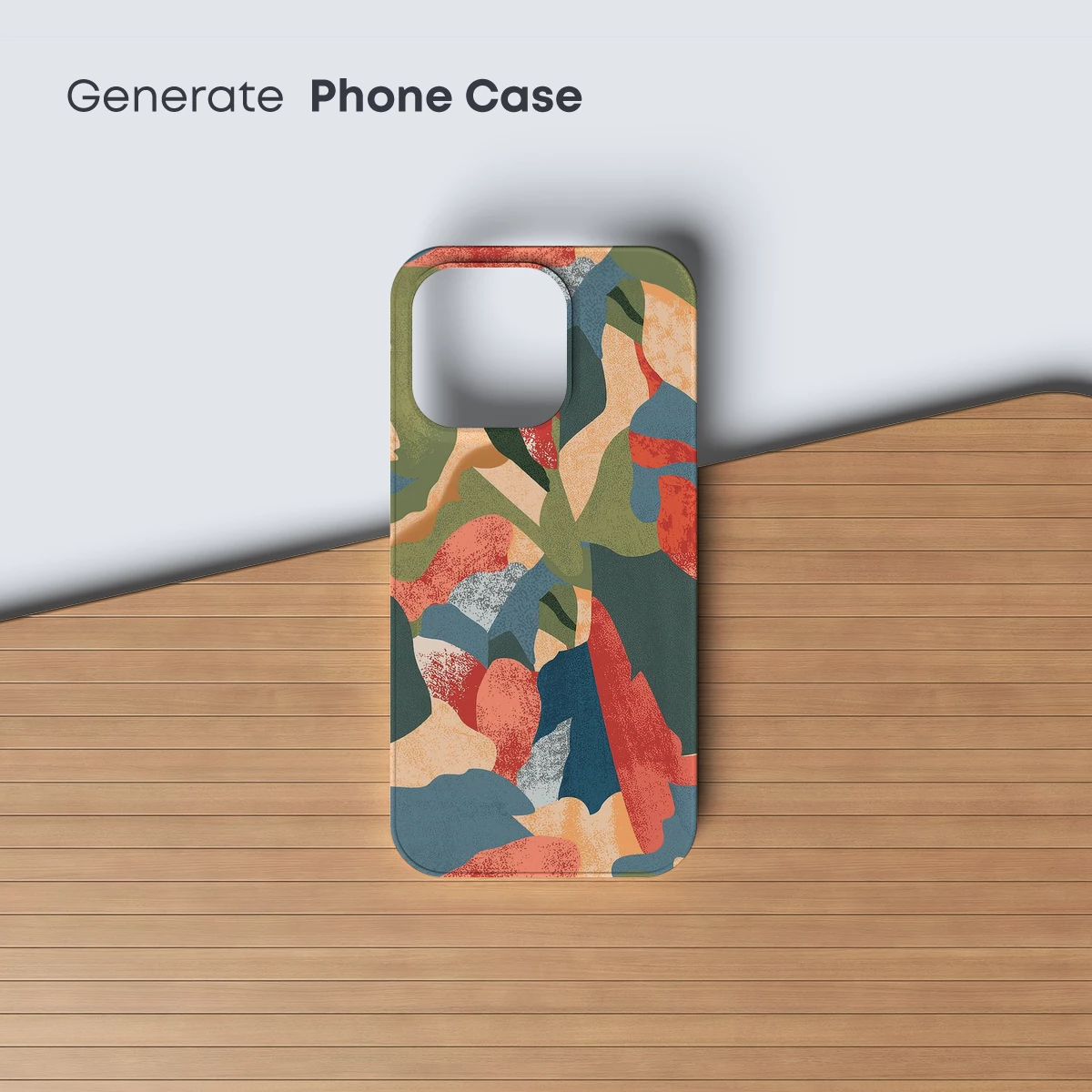 Abstract Camouflage Symphony - Image 3