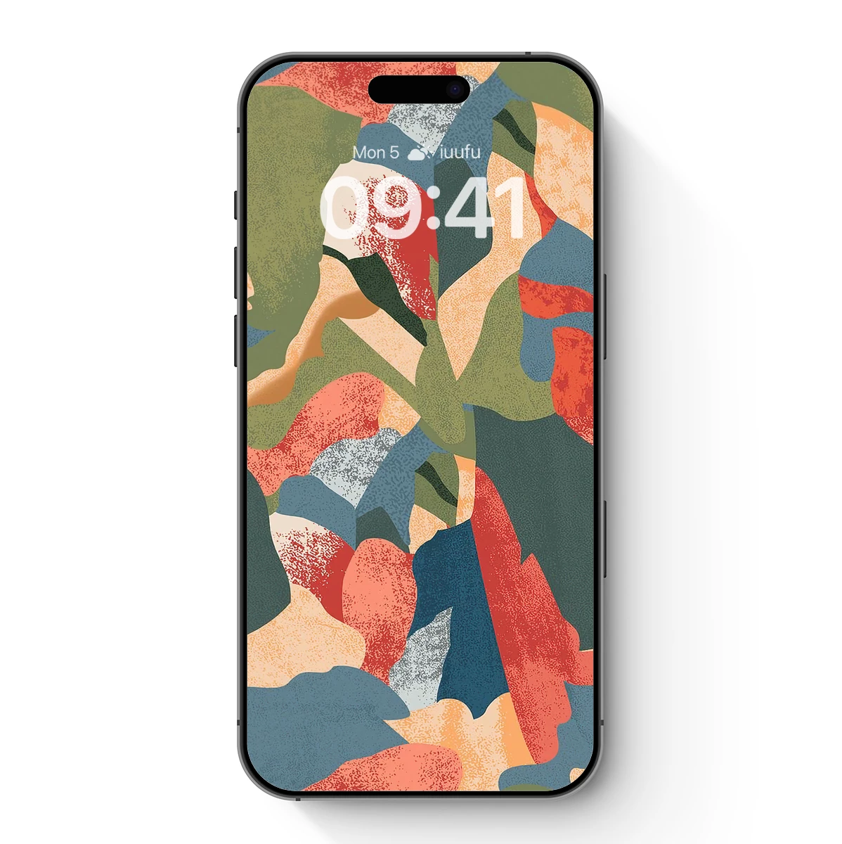 Abstract Camouflage Symphony