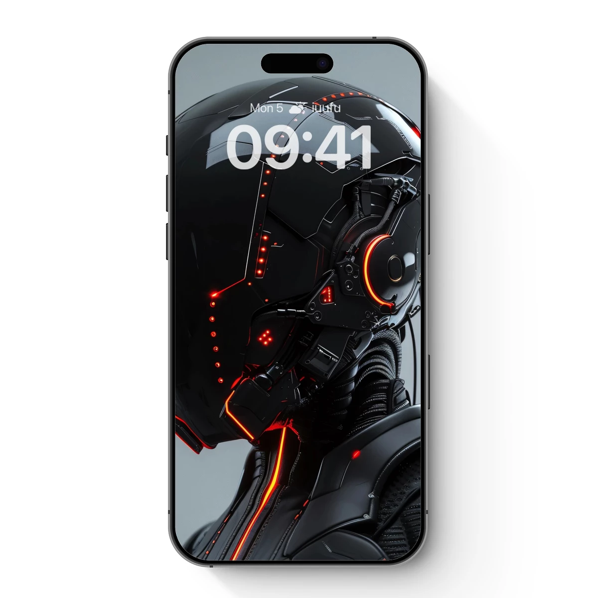 Cybernetic Sentinel: Futuristic Helmet Art