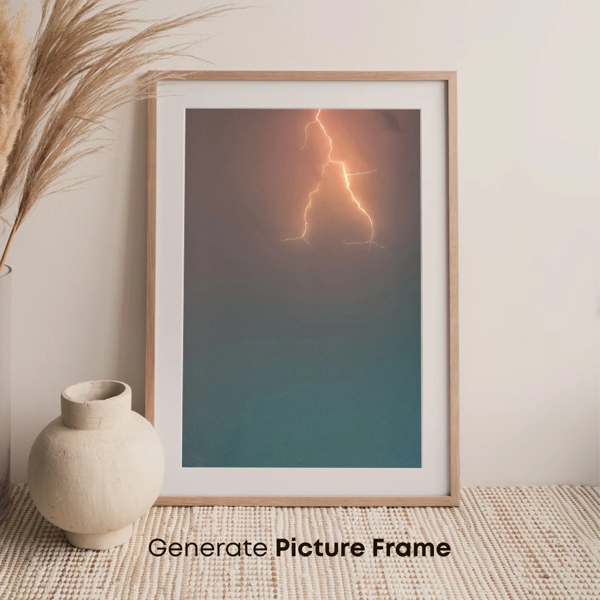 Electric Sky: Lightning's Dance in Twilight - Image 7