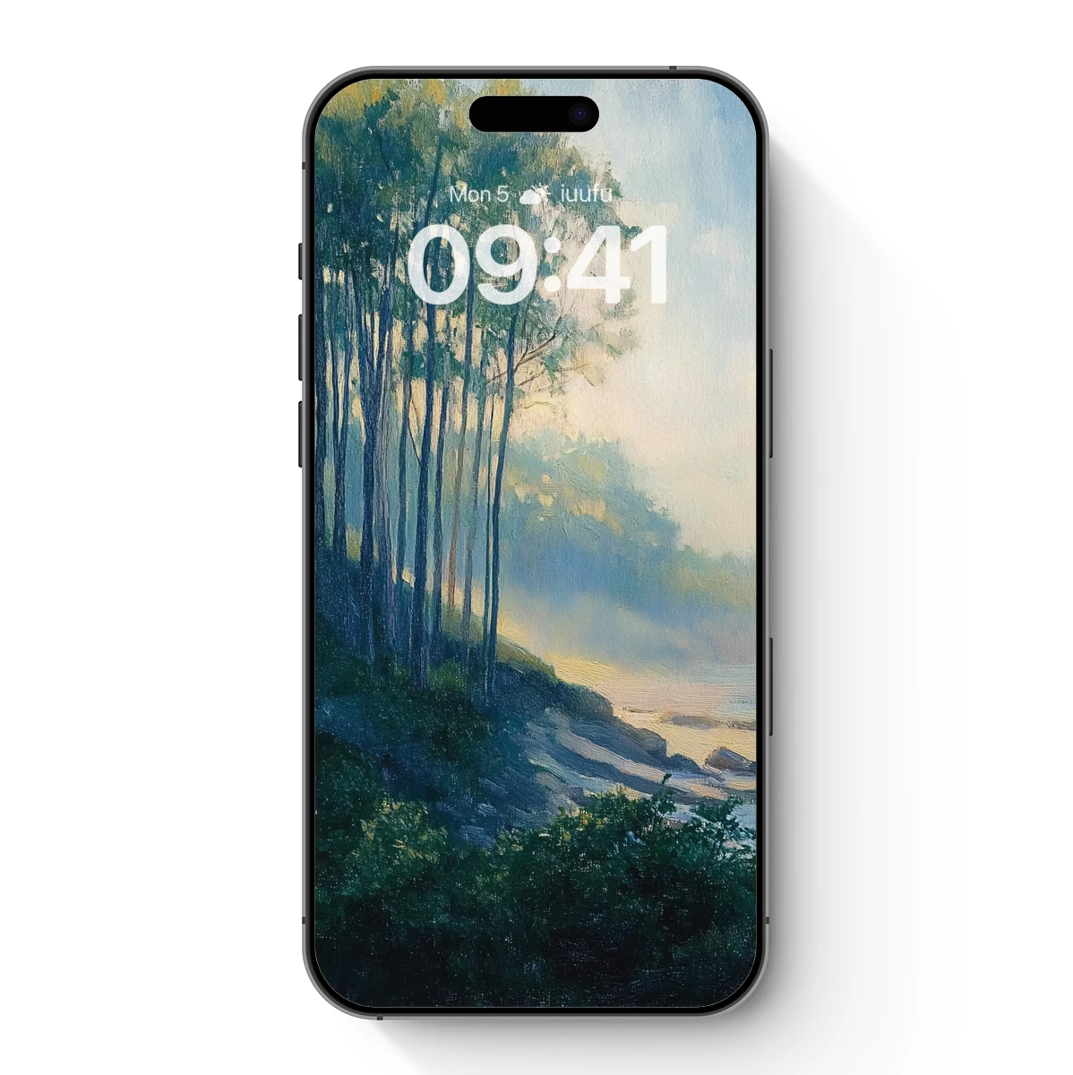 Misty Coastal Forest Glow