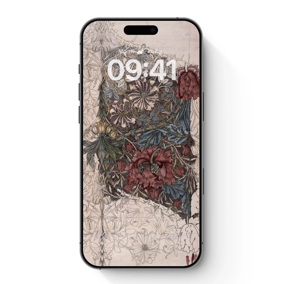 Art Nouveau Floral Symphony