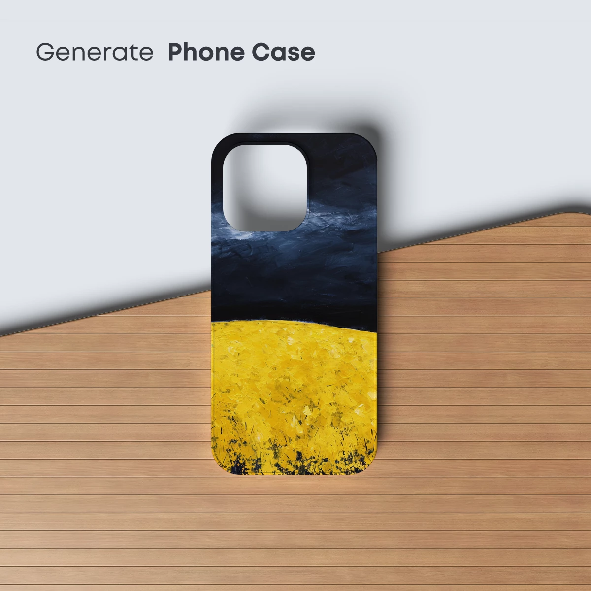 Golden Fields Under Midnight Sky - Image 3