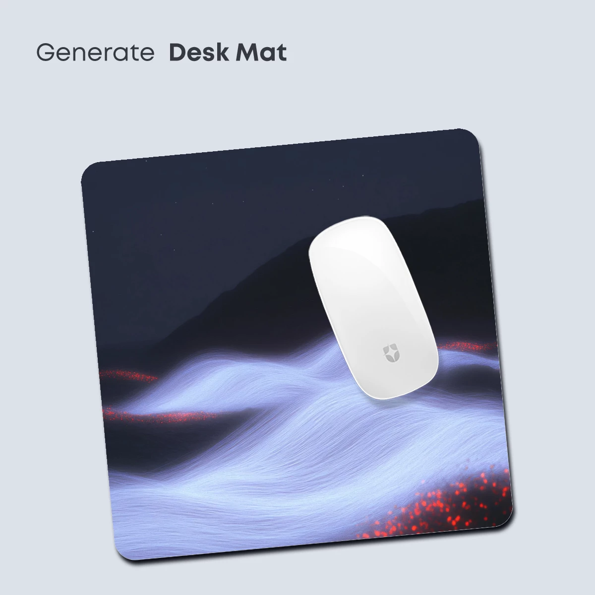 Luminous Night Waves: A Symphony of Light and Shadow - Image 4