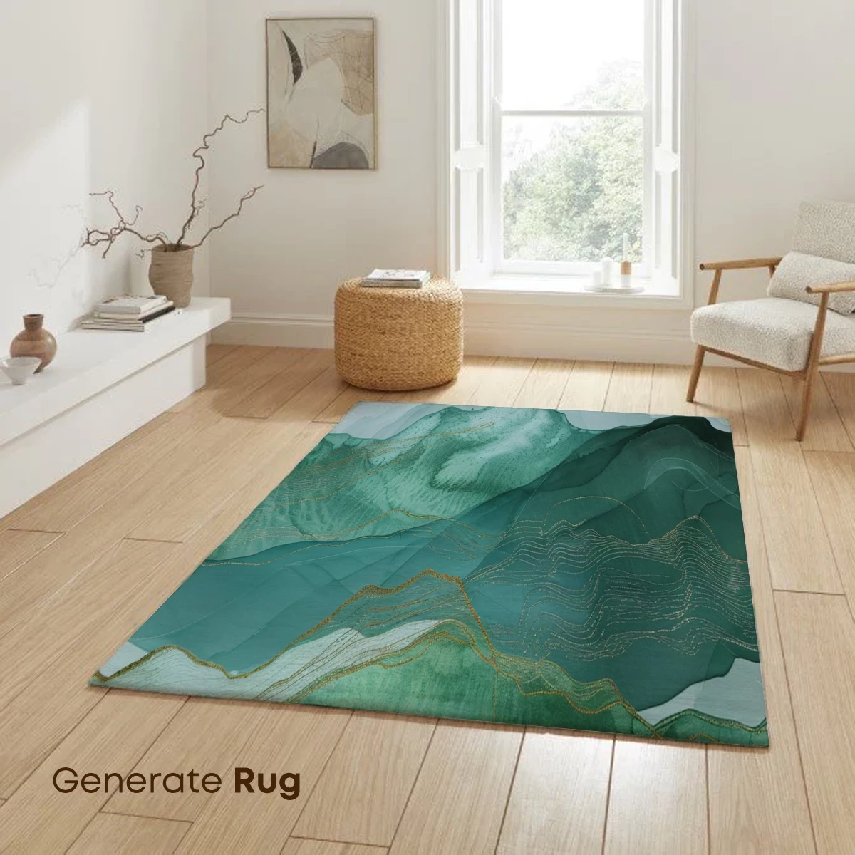 Ethereal Mountain Layers: A Watercolor Odyssey - Image 6