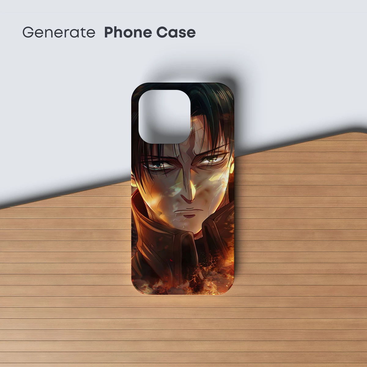 Blazing Warrior: Anime Intensity in Flames - Image 3