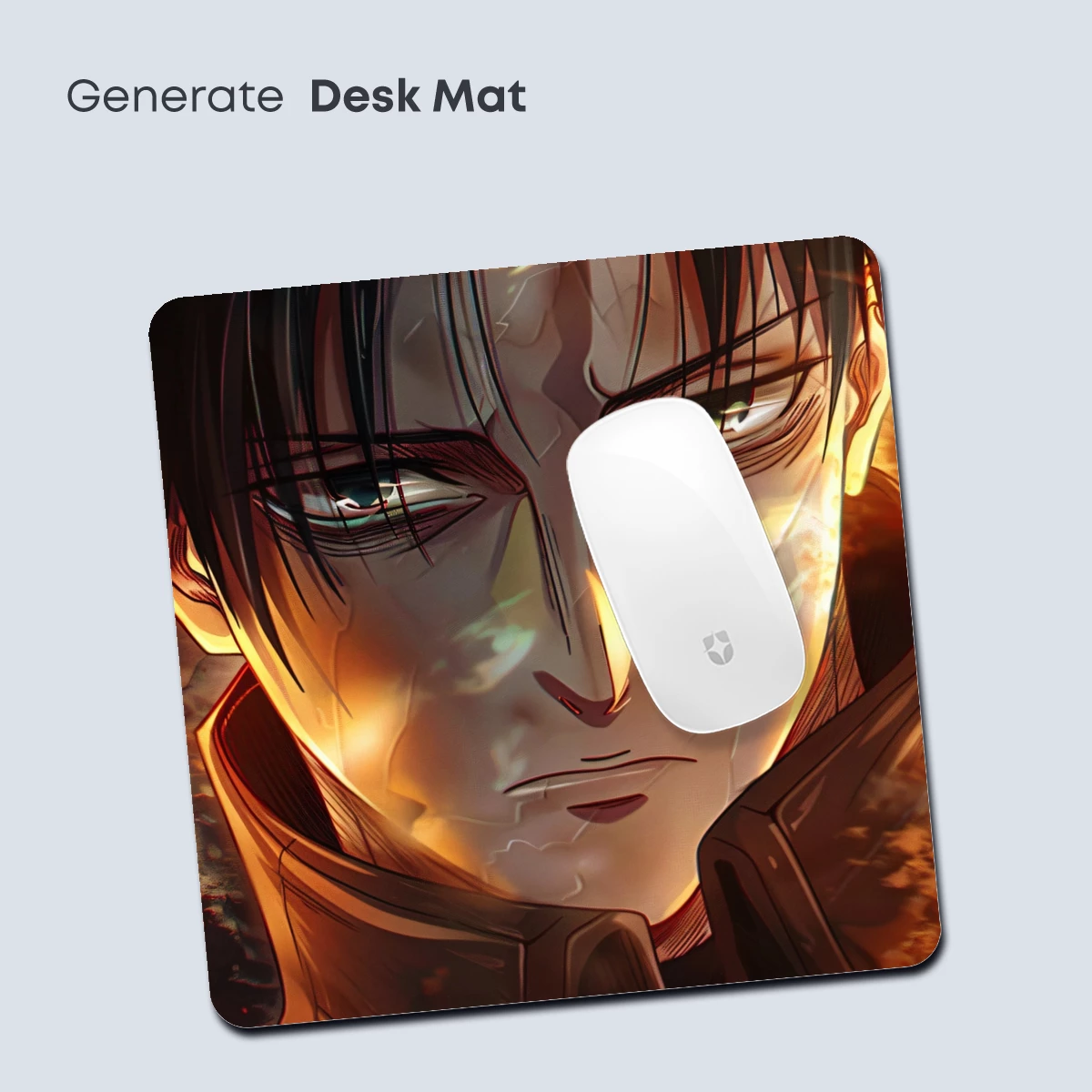 Blazing Warrior: Anime Intensity in Flames - Image 4