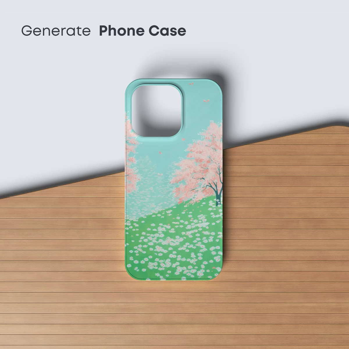 Cherry Blossom Serenity: A Pastel Dreamland - Image 3