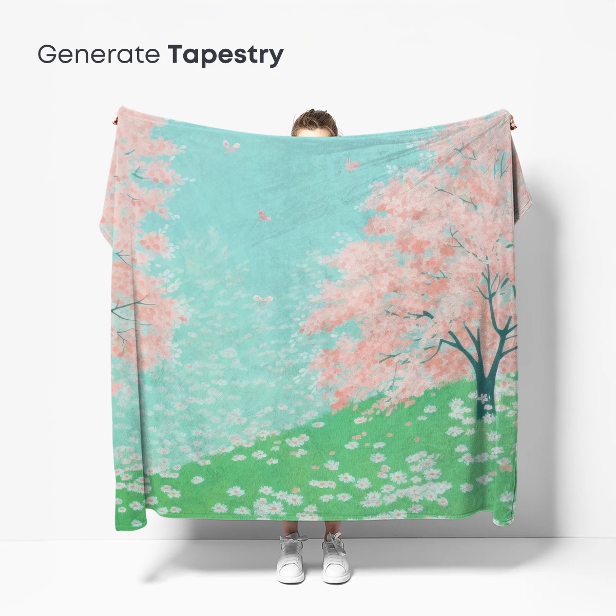 Cherry Blossom Serenity: A Pastel Dreamland - Image 5
