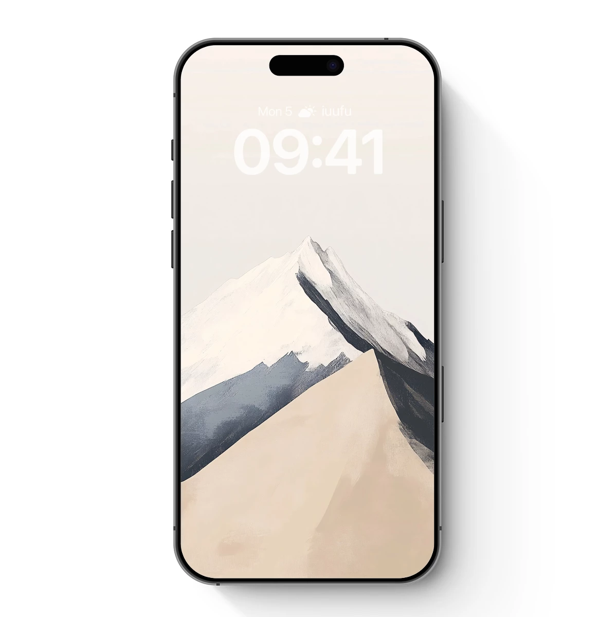 Eternal Snow Peaks: A Minimalist Mountain Odyssey