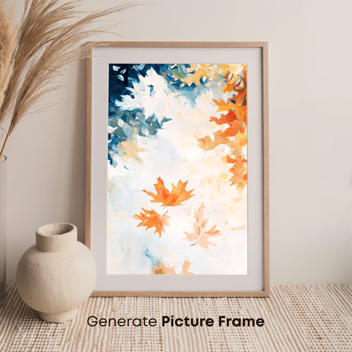 Autumn Leaves in Abstract Harmony - Image 7