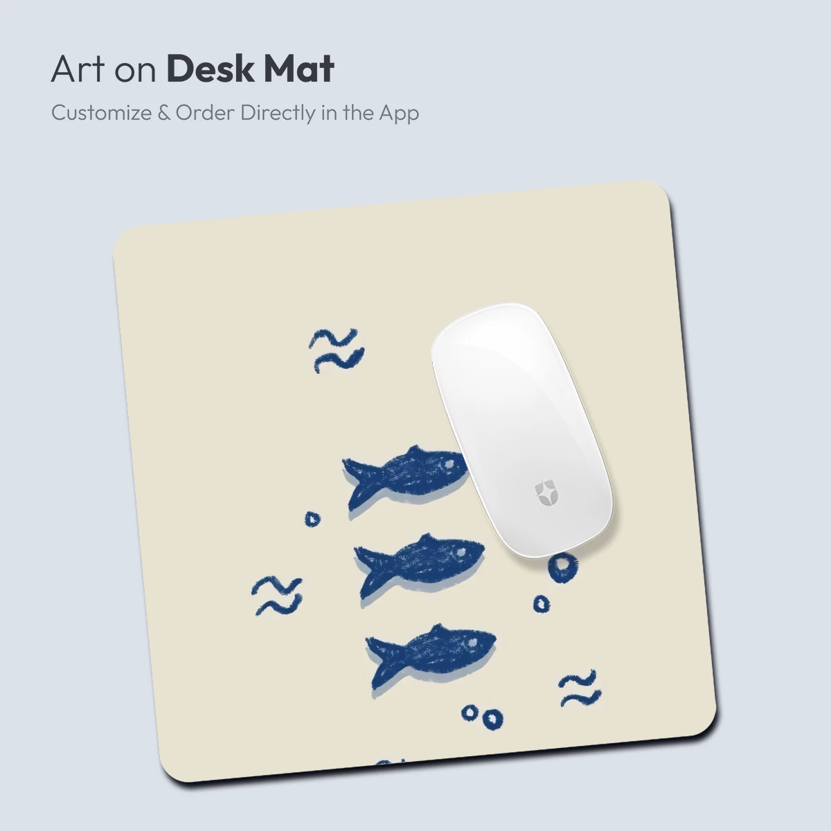 Deep Dive Trio: Whimsical Fish in Bubbles - Image 4