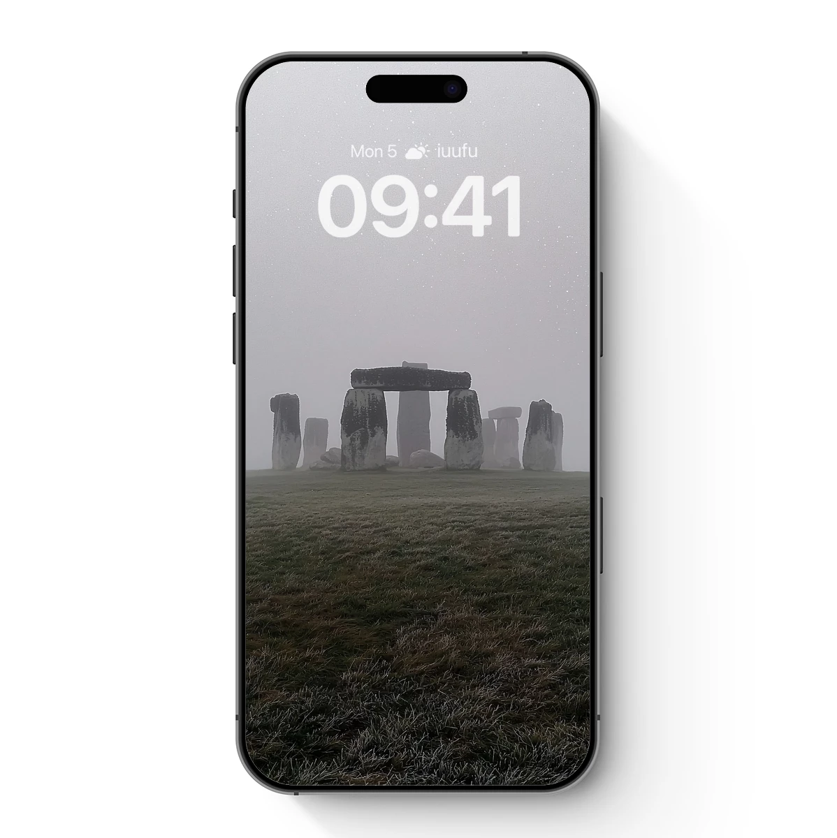 Mystic Stonehenge in Winter Fog Mystic Stonehenge in Winter Fog