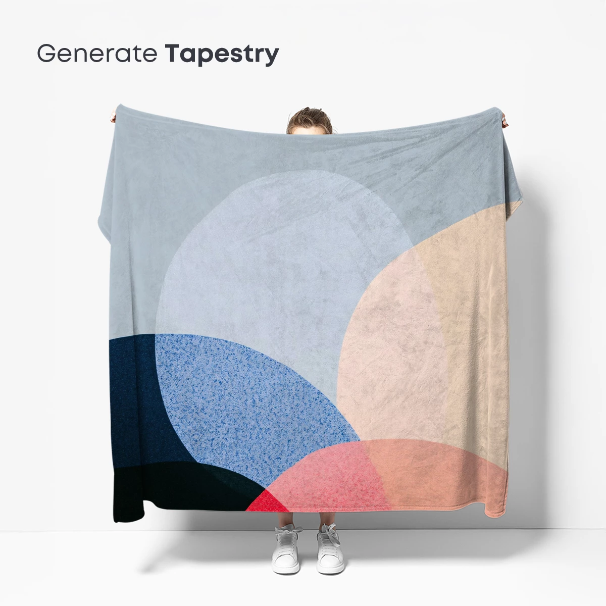 Abstract Harmony: Layered Circles in Soft Tones - Image 5