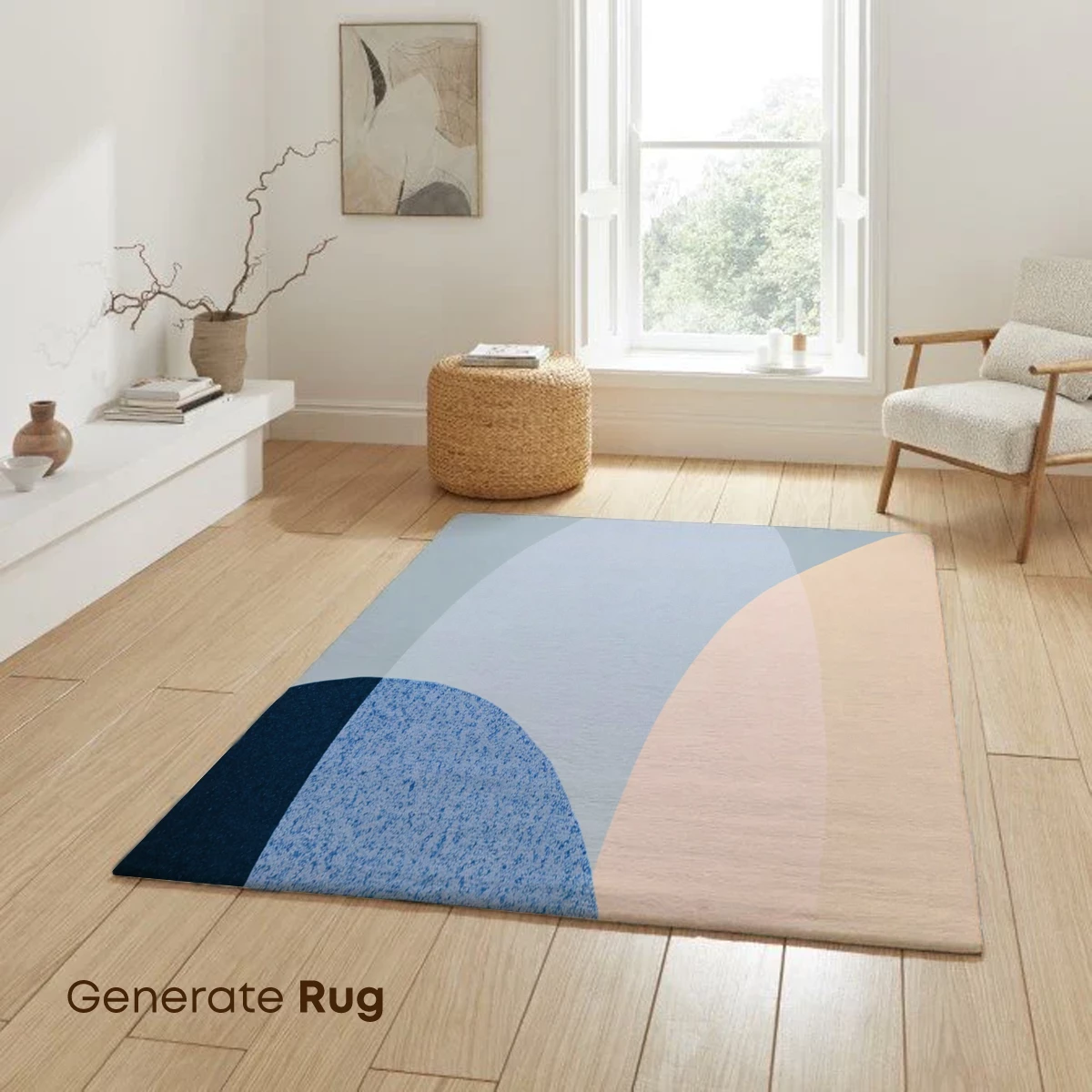 Abstract Harmony: Layered Circles in Soft Tones - Image 6